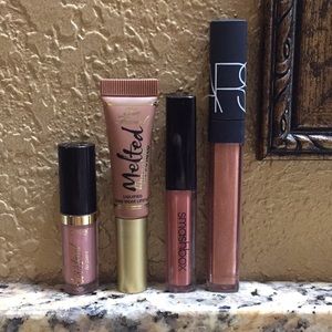 NARS, Smashbox, Too Faced, Tarte Lippies